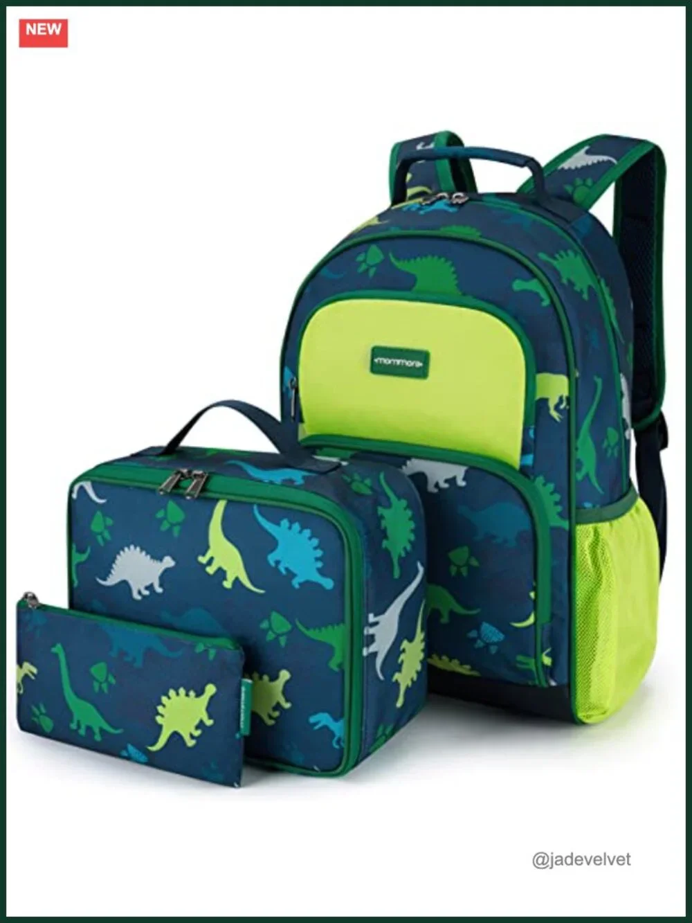 Kids Backpack Set with Lunch Box for Boys Girls 4-8